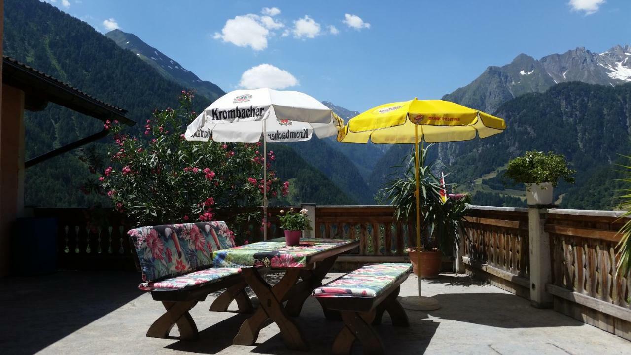 Ferienwohnung Haus Bergblick Prägraten Exterior foto