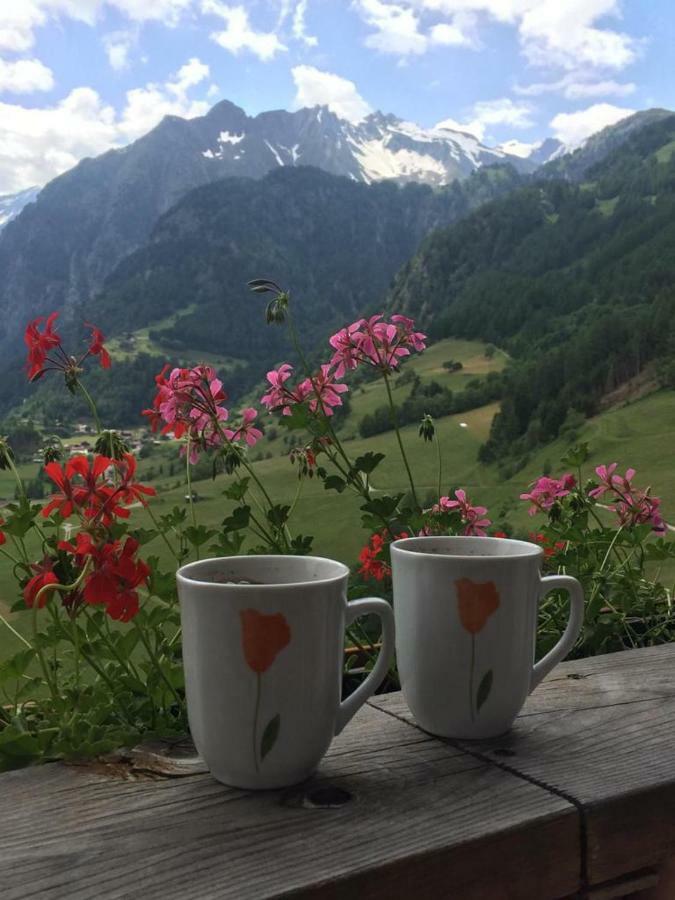 Ferienwohnung Haus Bergblick Prägraten Exterior foto
